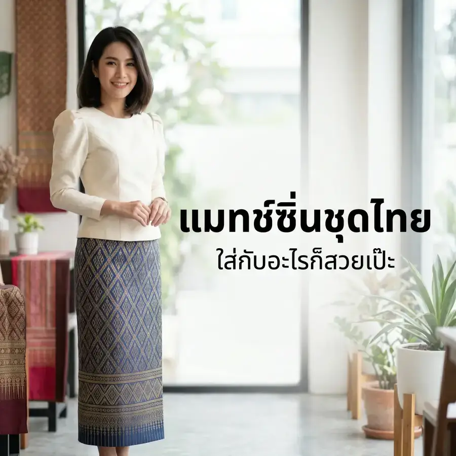 กระโปรงซิ่นชุดไทย