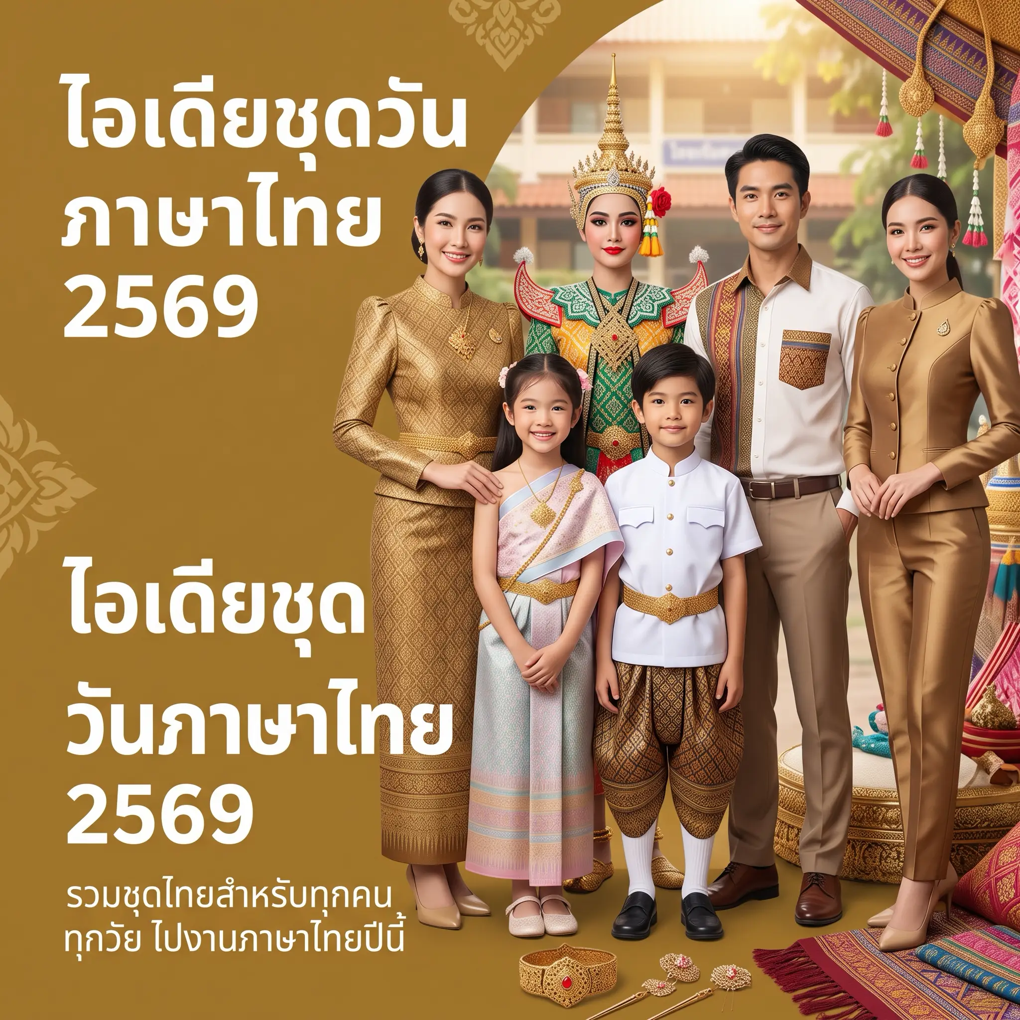 ชุดวันภาษาไทย